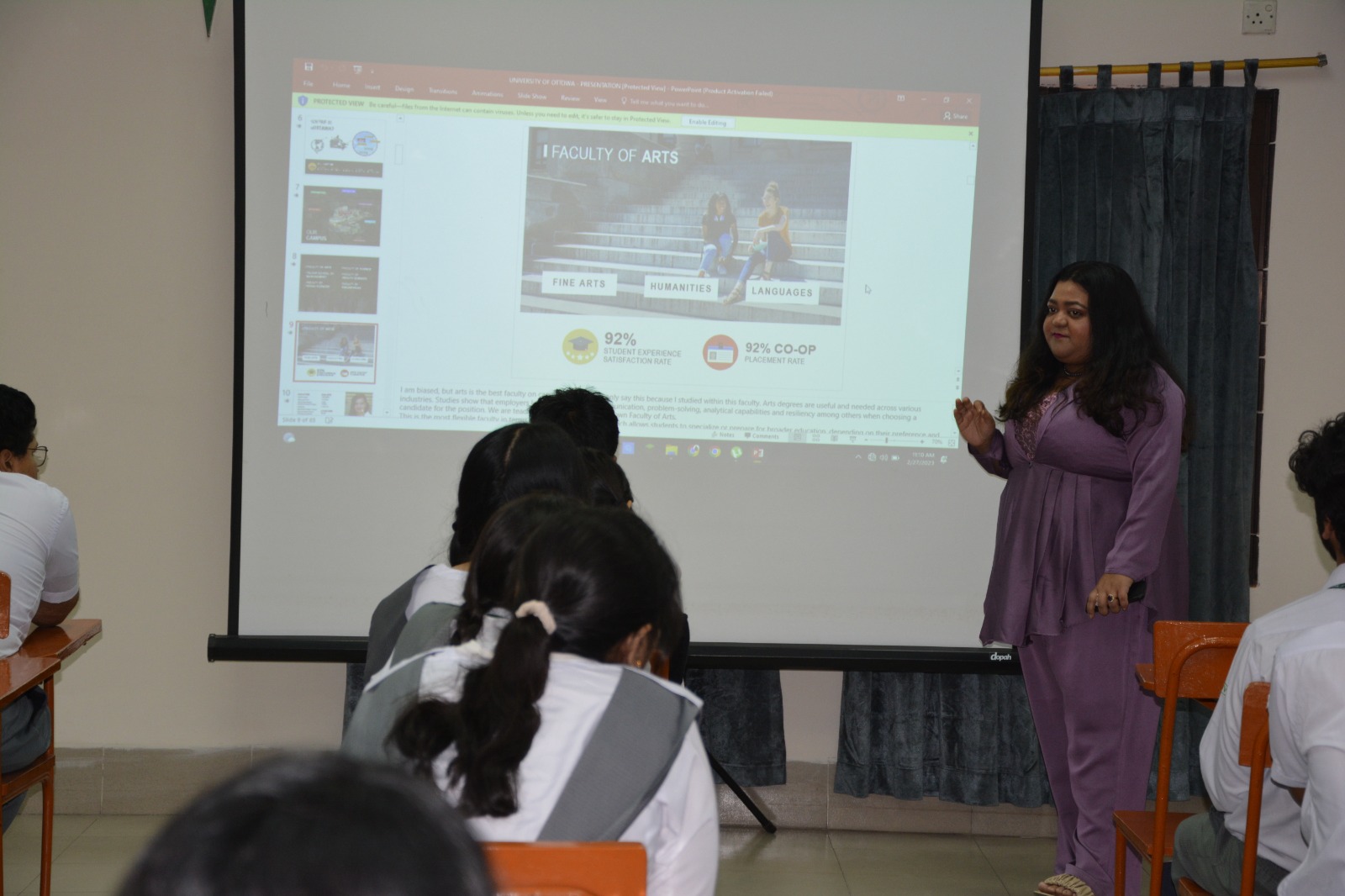 University of Ottawa Representative at MLIS